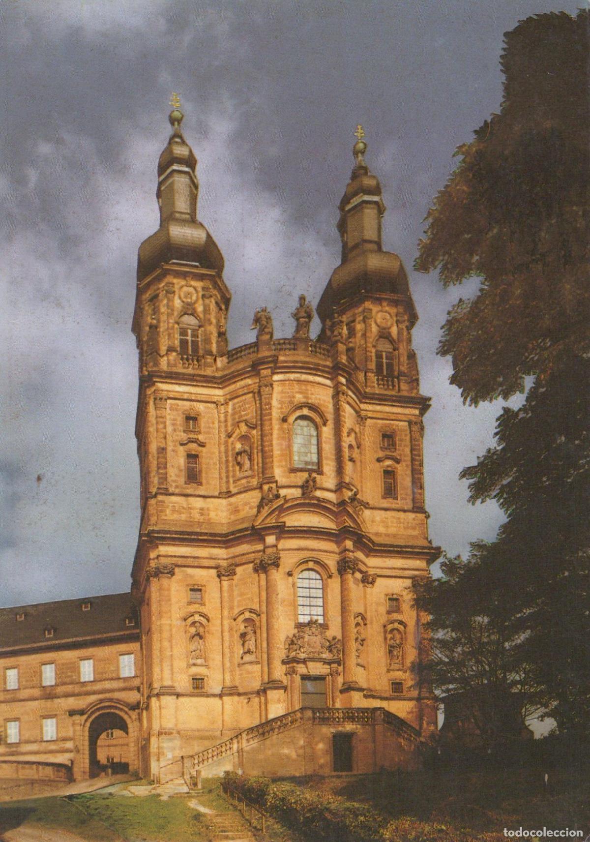 Postcards: Germany Bad Staffelstein Kloster Banz Baroque Monastery Church *YAS420
