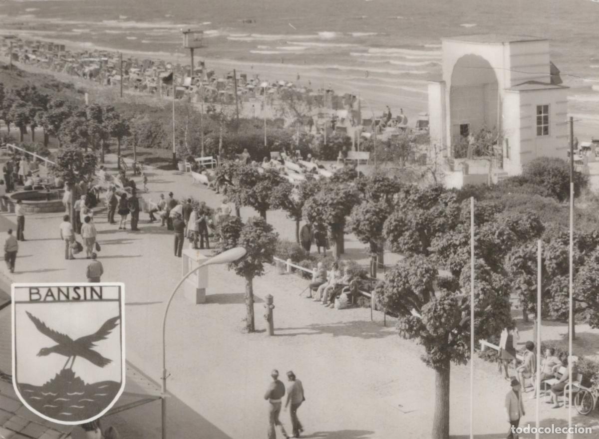 Cartoline: Germany Bansin Beach Promenade With Music Pavilion Baltic Sea *YAS308