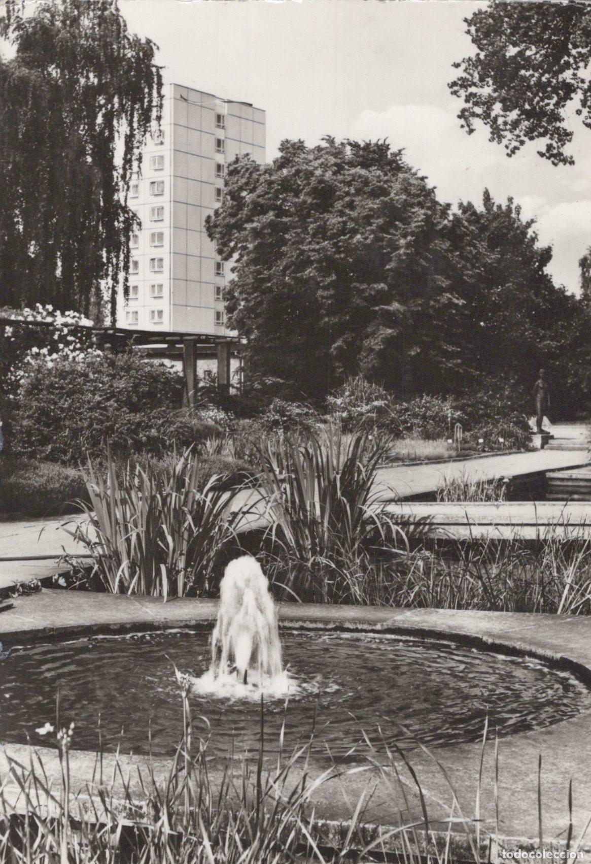 Cartes Postales: Germany Potsdam Freundschaftsinsel Fountain Modern Real Photo Unposted *YAS407