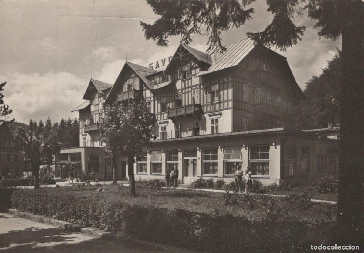 Postkarten: Slovakia Spindleruv Mlyn Hotel Savoy in Czechoslovakia *YAS318