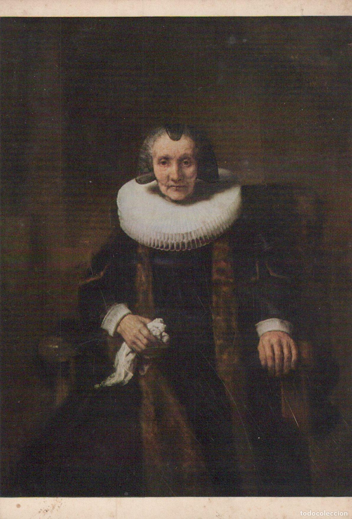 Postkarten: United Kingdom London Rembrandt Portrait of Margaretha Trip National *YAS435