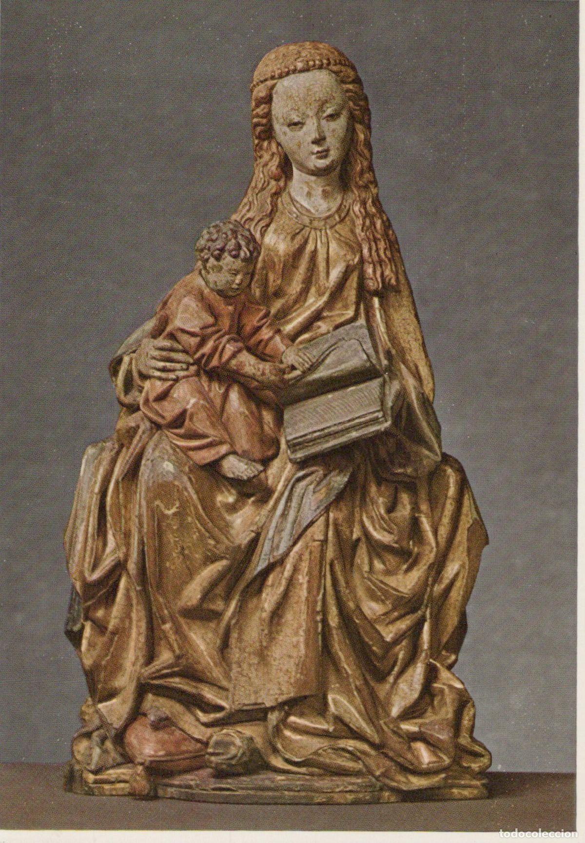 Postkarten: Germany Berlin Thronende Muttergottes Brussels 15th Century Unposted *YAS440