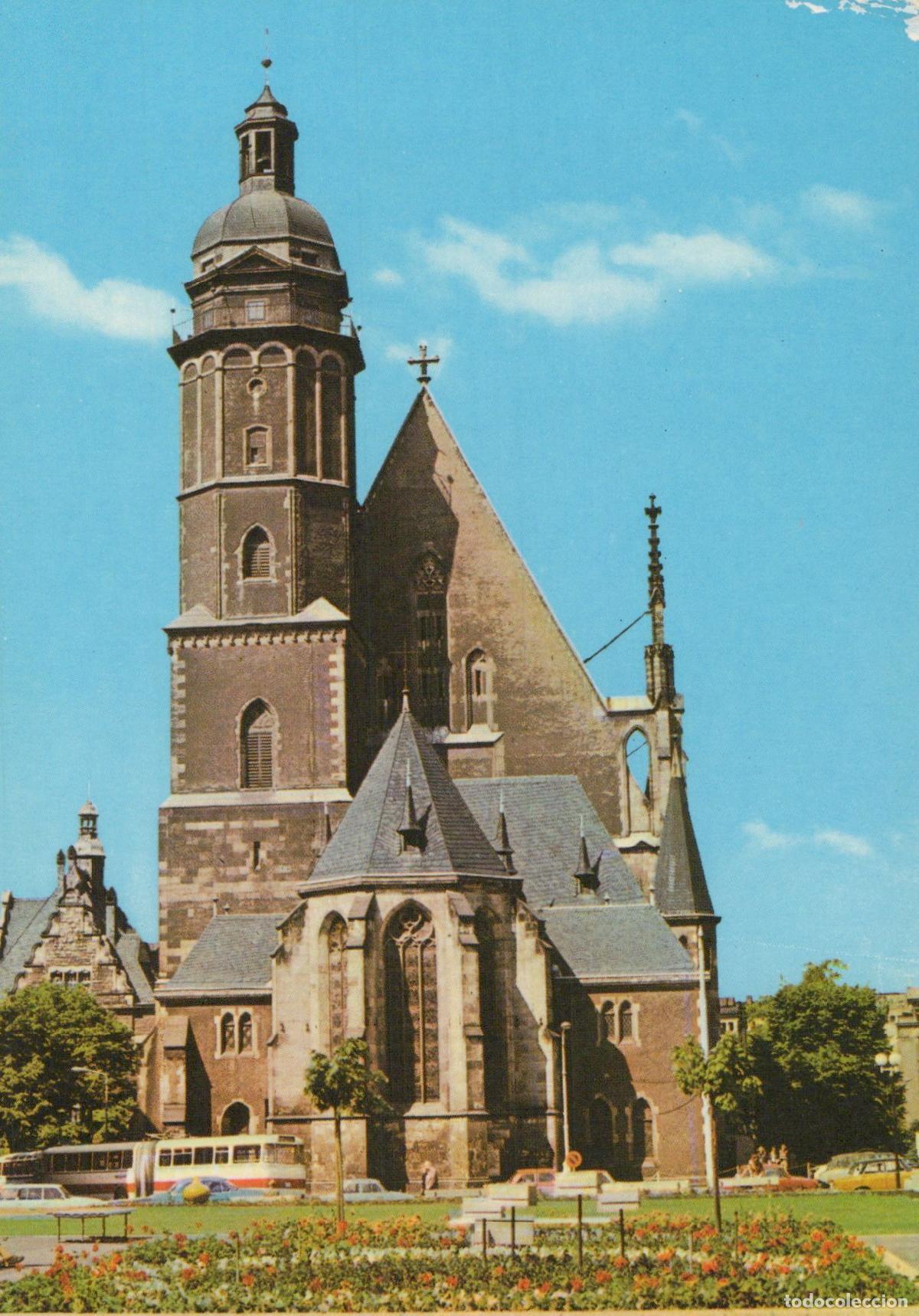 Postkarten: Germany Leipzig Thomaskirche St Thomas Church Architecture Unposted *YAS465