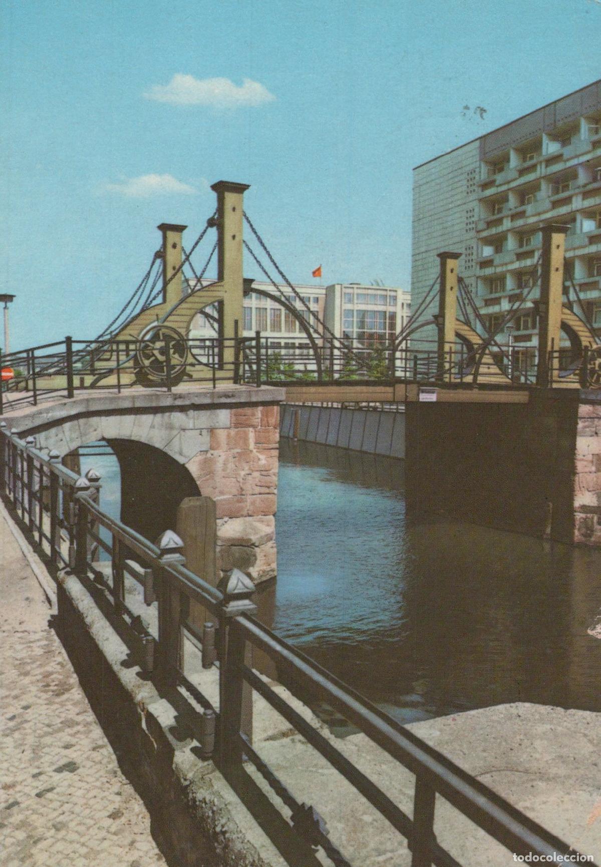 Cartes Postales: Germany Berlin Jungfernbr&uuml;cke Bridge Historic Architecture East *YAS490