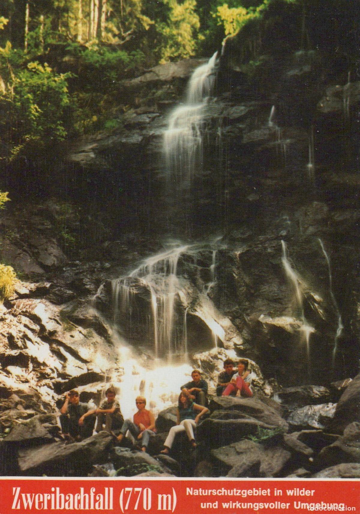 Postais: Germany Simonswald Zweribachfall Waterfall People Unposted *YAS500