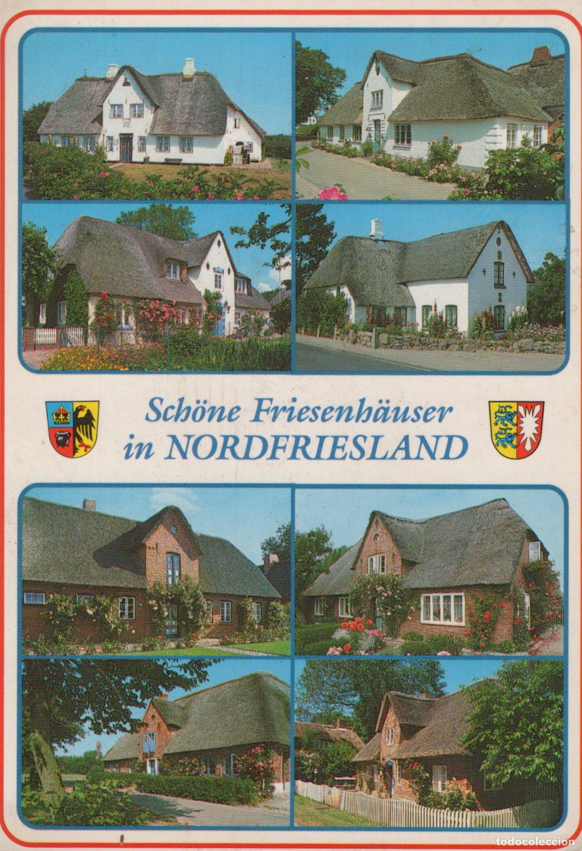 Postcards: Germany Nordfriesland Beautiful Frisian Houses in *YAS428