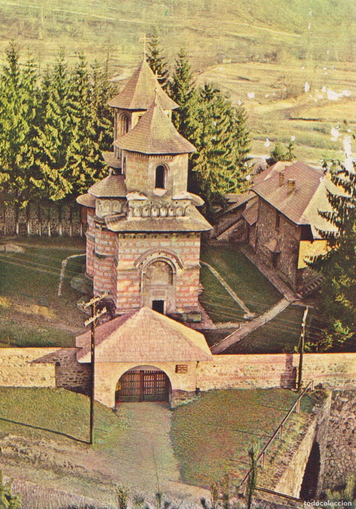 Cartes Postales: Romania Cornetu Schitul Region Arges Monastery With Stone Bridge *YAS570
