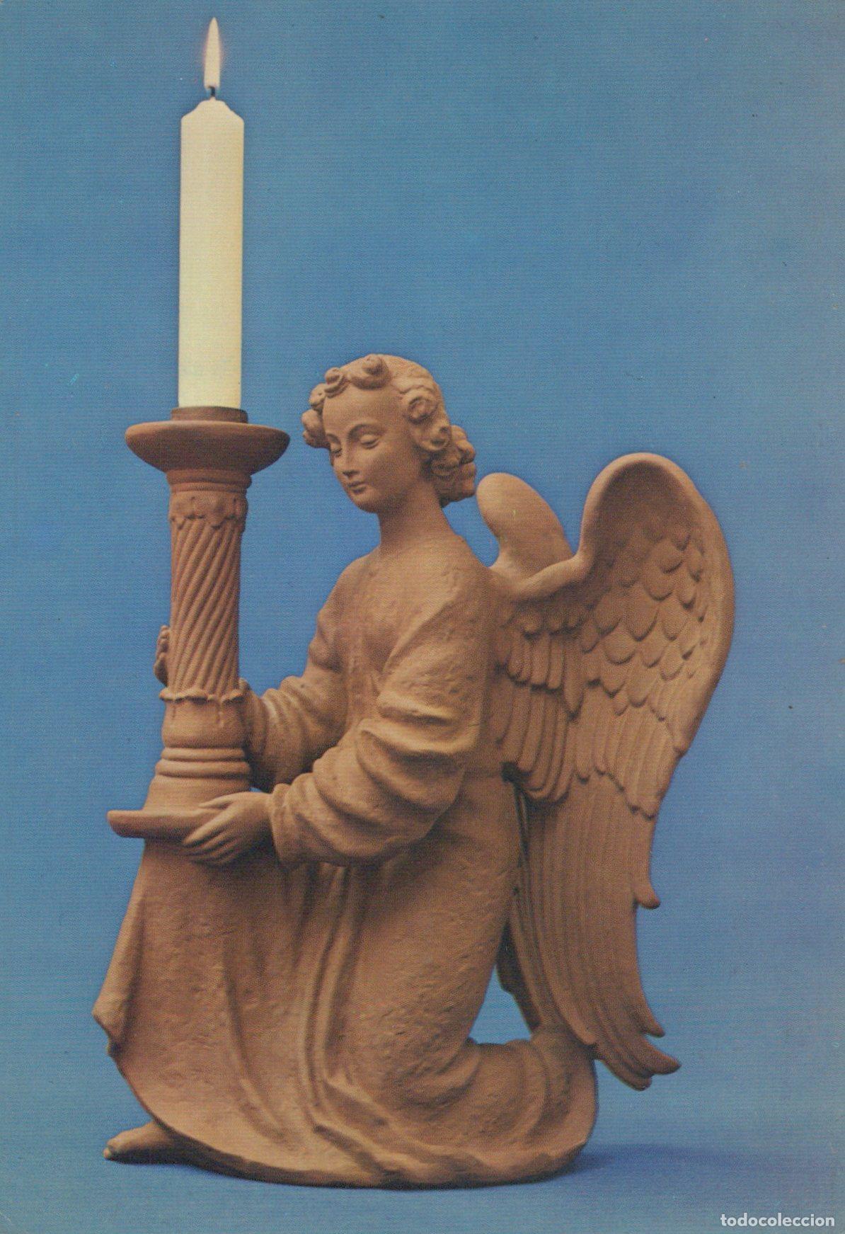 Cartoline: Germany Nikolskoe Angel From Altar St Peter and Paul 1973 Unposted *YAS582