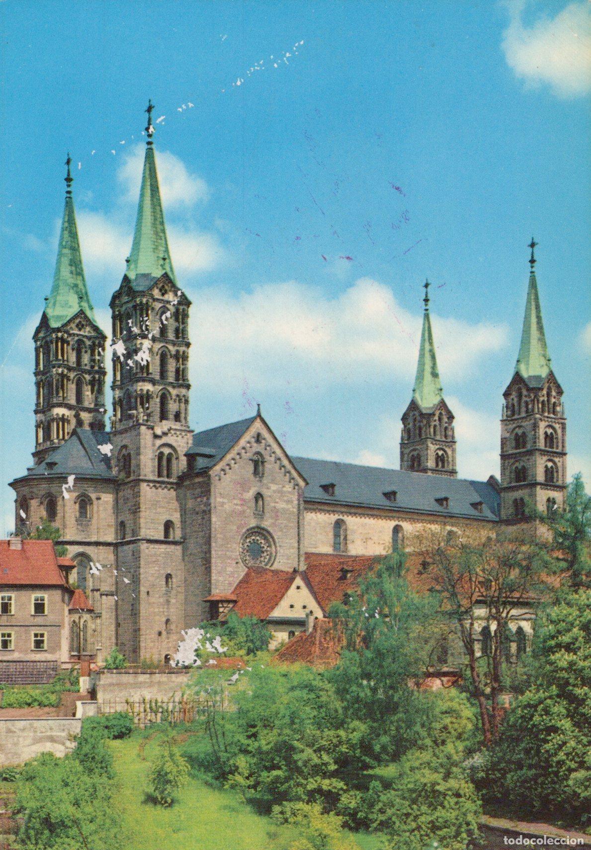 Cartoline: Germany Bamberg Cathedral Kaiserdom Historic Architecture Unposted *YAS597