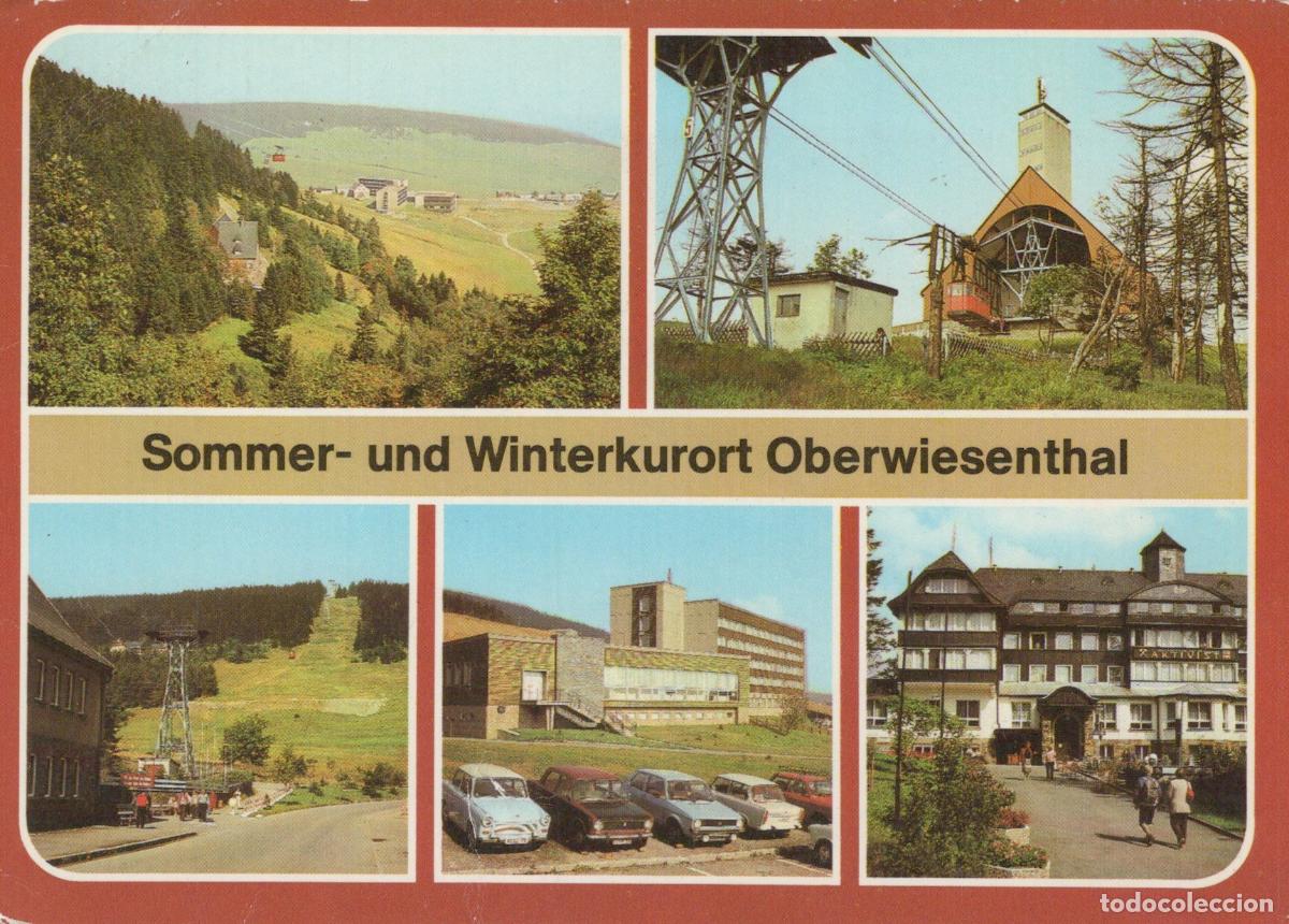 Postcards: Germany Oberwiesenthal Summer Winter Resort Erzgebirge Mountains *YAS691