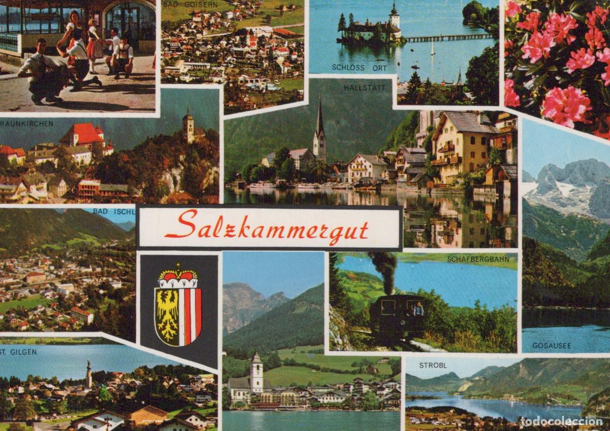 Cartes Postales: Austria Hallstatt Multi View Schafbergbahn Gosausee *YAS743