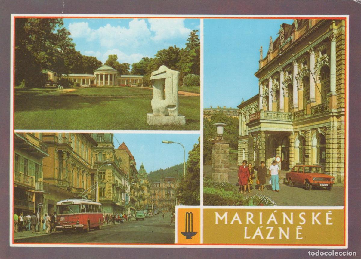 Postais: Slovakia Mari&aacute;nsk&eacute; L&aacute;zně Czechoslovakia Ferdinand S Spring Spa House *YAS763