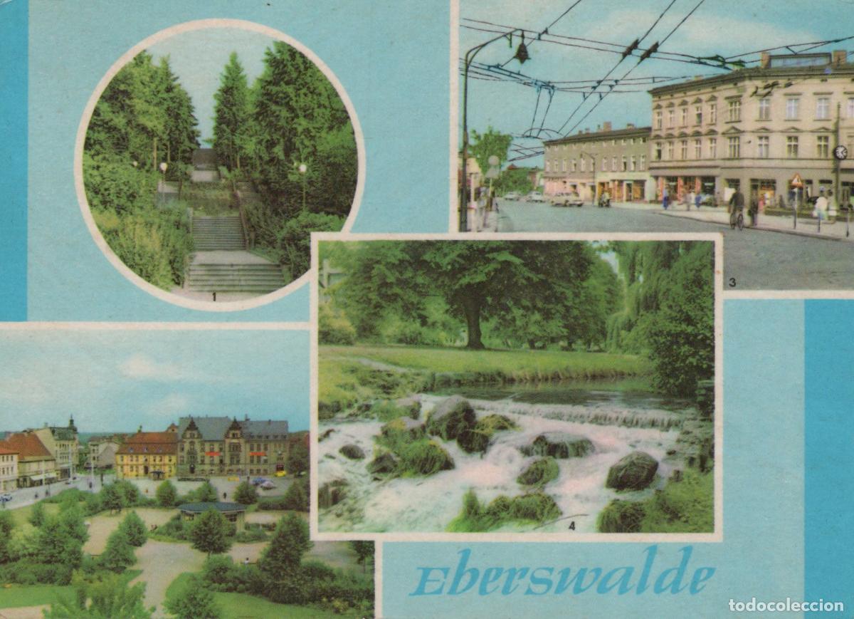 Postales: Germany Eberswalde Multi View Goethetrappe Eisenbahnstrasse am *YAS778