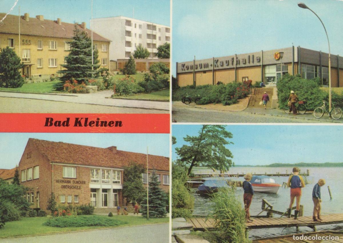 Postcards: Germany Bad Kleinen Neubaugebiet Konsum Kaufhalle Hermann Duncker *YAS791