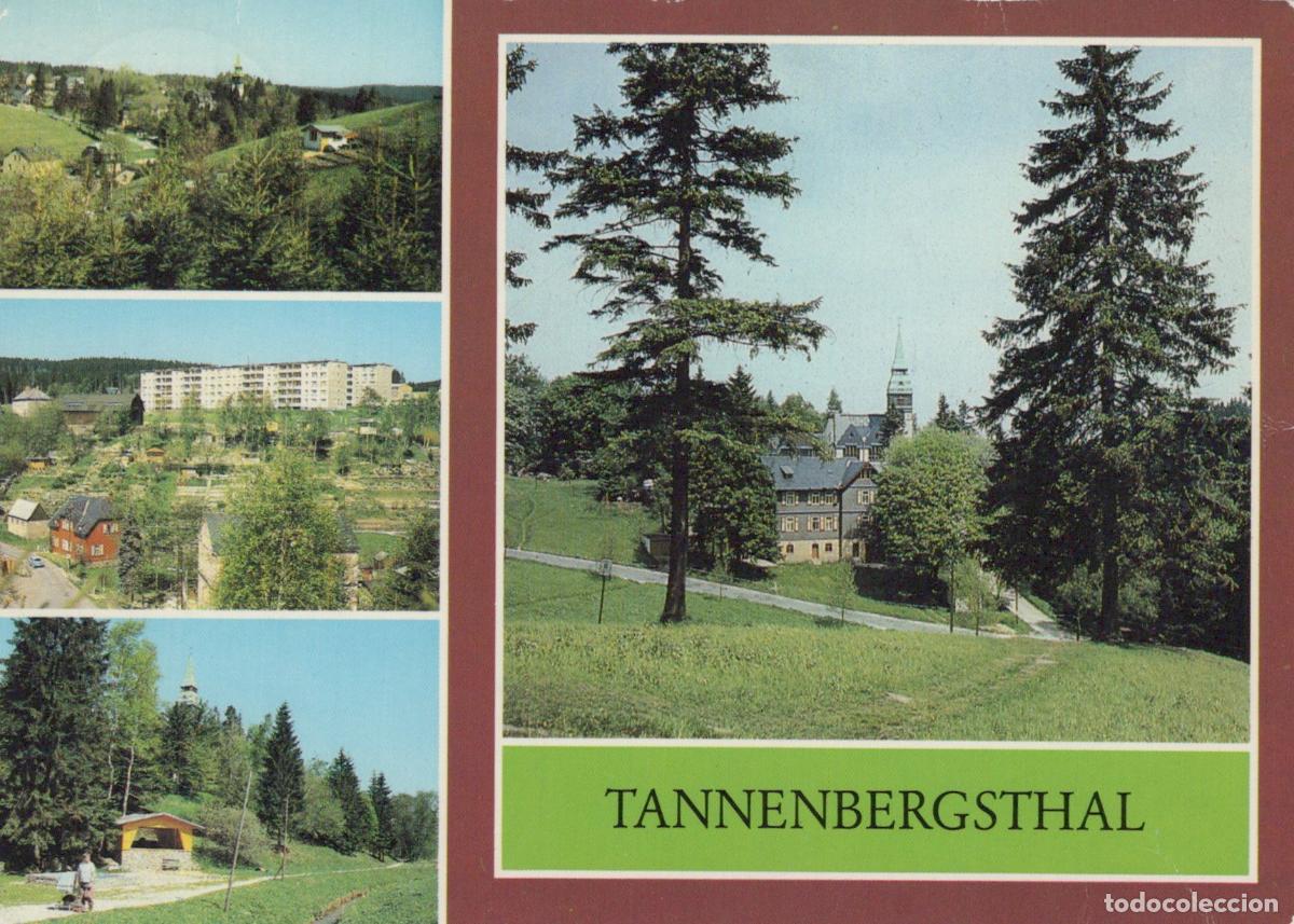Postcards: Germany Tannenbergsthal Scenic Views of Town and Landscape 1980s *YAS808