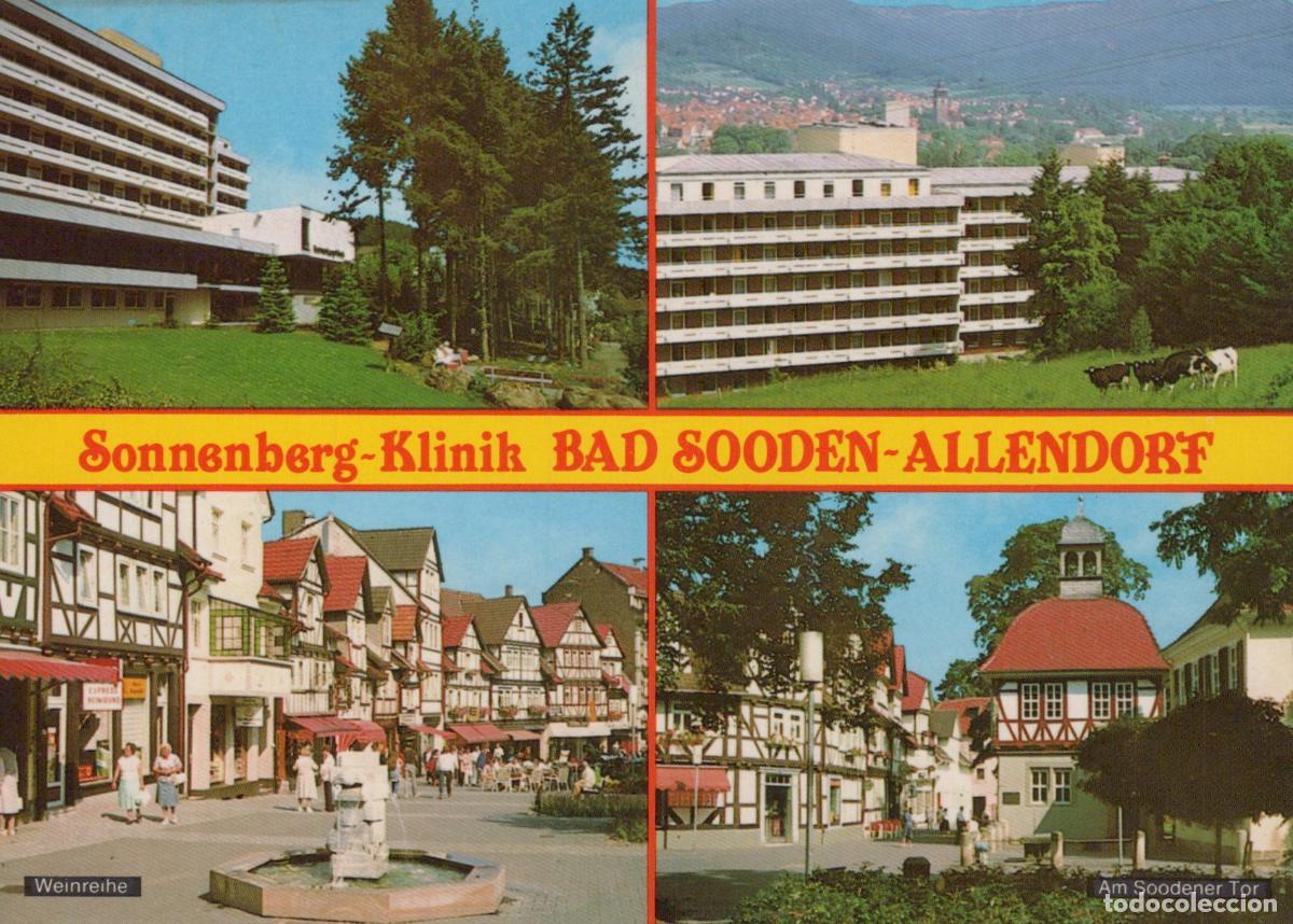 Cartoline: Germany Bad Sooden Allendorf Sonnenberg Klinik Weinreihe am Soodener Tor *YAS857