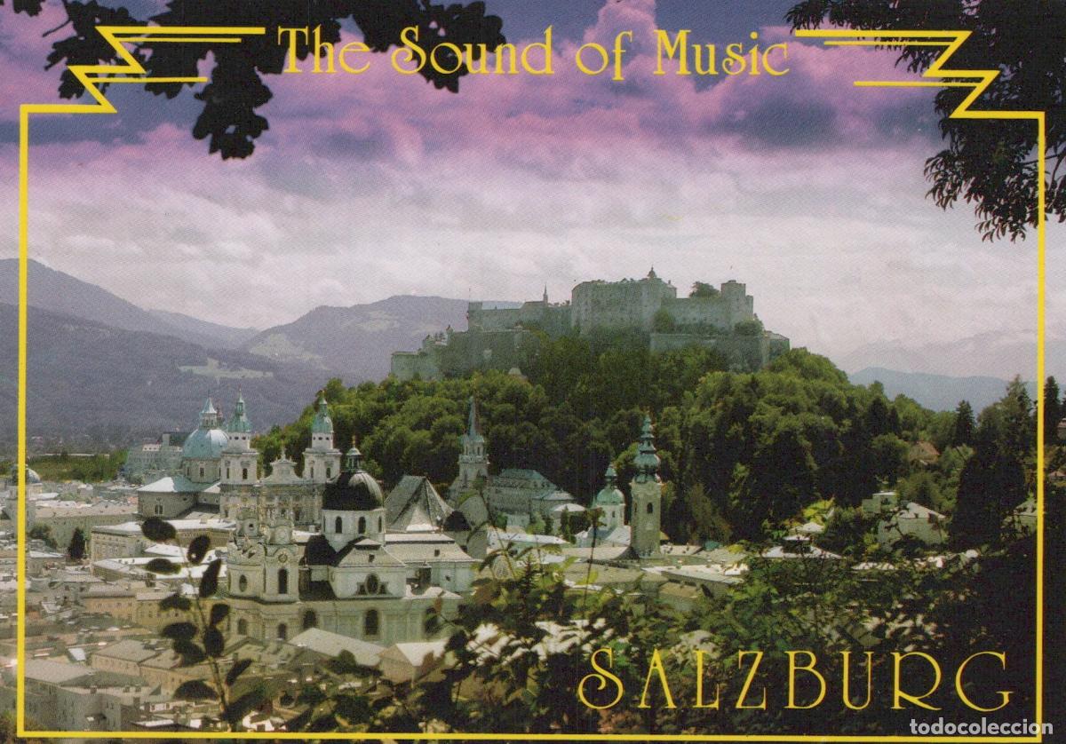 Postcards: Austria Salzburg Old Town View From M?nchsberg Unposted *YAS895