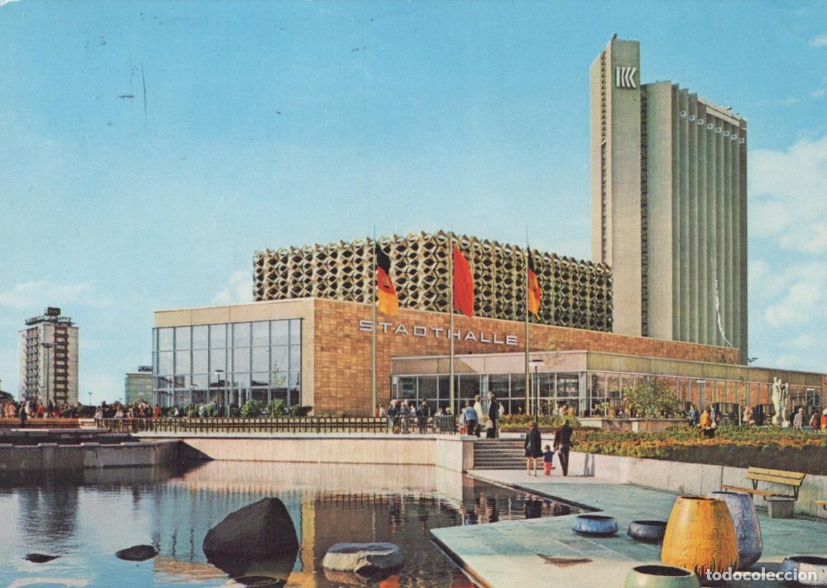 Postais: Germany Chemnitz Karl Marx Stadt Stadthalle Modern Architecture With *YAS913