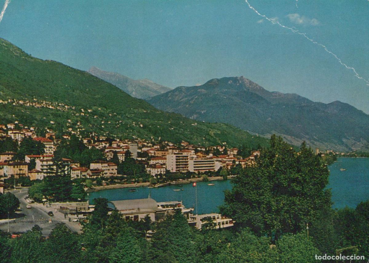 Postais: Switzerland Locarno Panorama Lake Maggiore Mountain Landscape Unposted *YAS933