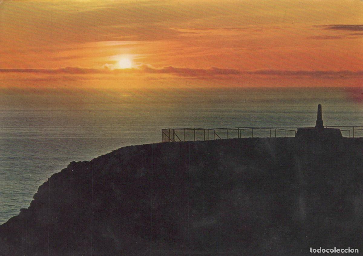 Postcards: Norway Nordkapp Midnight Sun On North Cape Plateau Coastal Landscape *YAS835