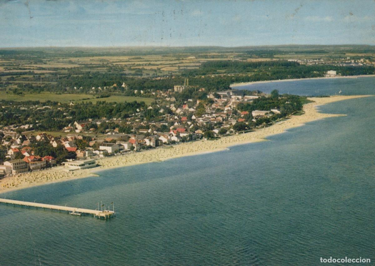 Postais: Germany Niendorf Ostsee Aerial View of Beach Pier and Town *YAS845