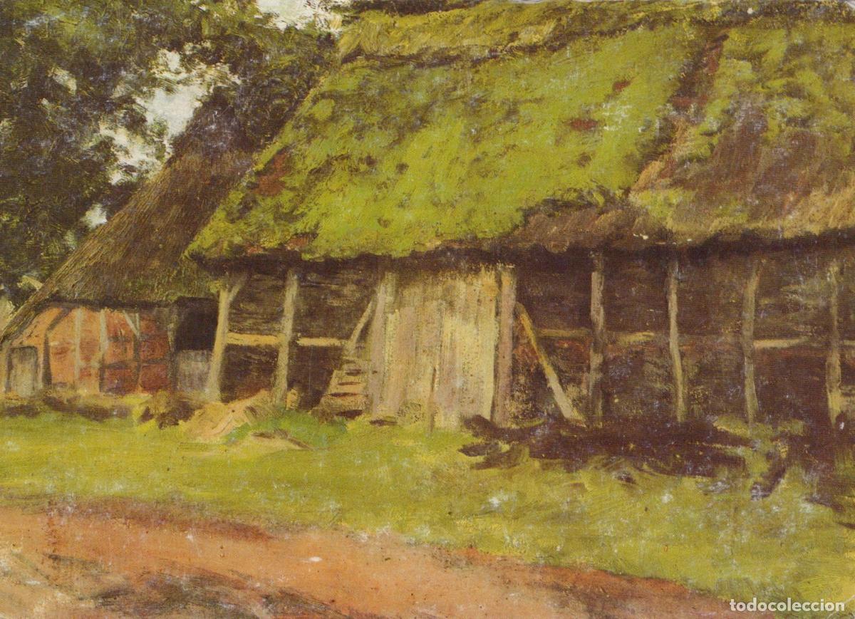 Postais: Germany Worpswede Hermine Overbeck Rohde Old Barn Art 1898 *YAS955