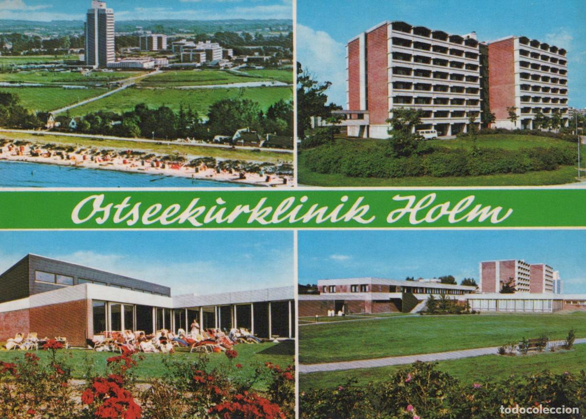 Postais: Germany Sch&ouml;nberg Ostseeklinik Holm Modern Clinic Buildings Beach *YAS855