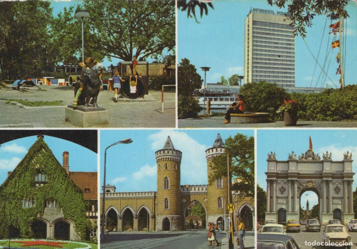 Cartoline: Germany Potsdam Interhotel Gate Cecilienhof Nauener Tor *YAS975