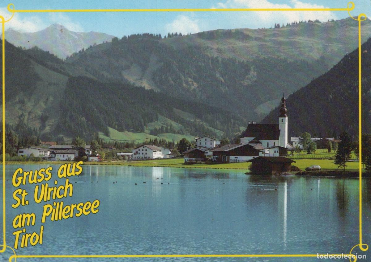 Postales: Austria St Ulrich am Pillersee Alpine Lake and Village View *YAS998