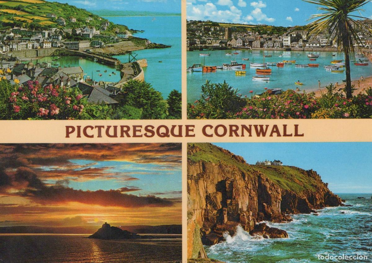 Postales: United Kingdom St Ives Picturesque Multi View Kynance Cove St Michaels *YAS921