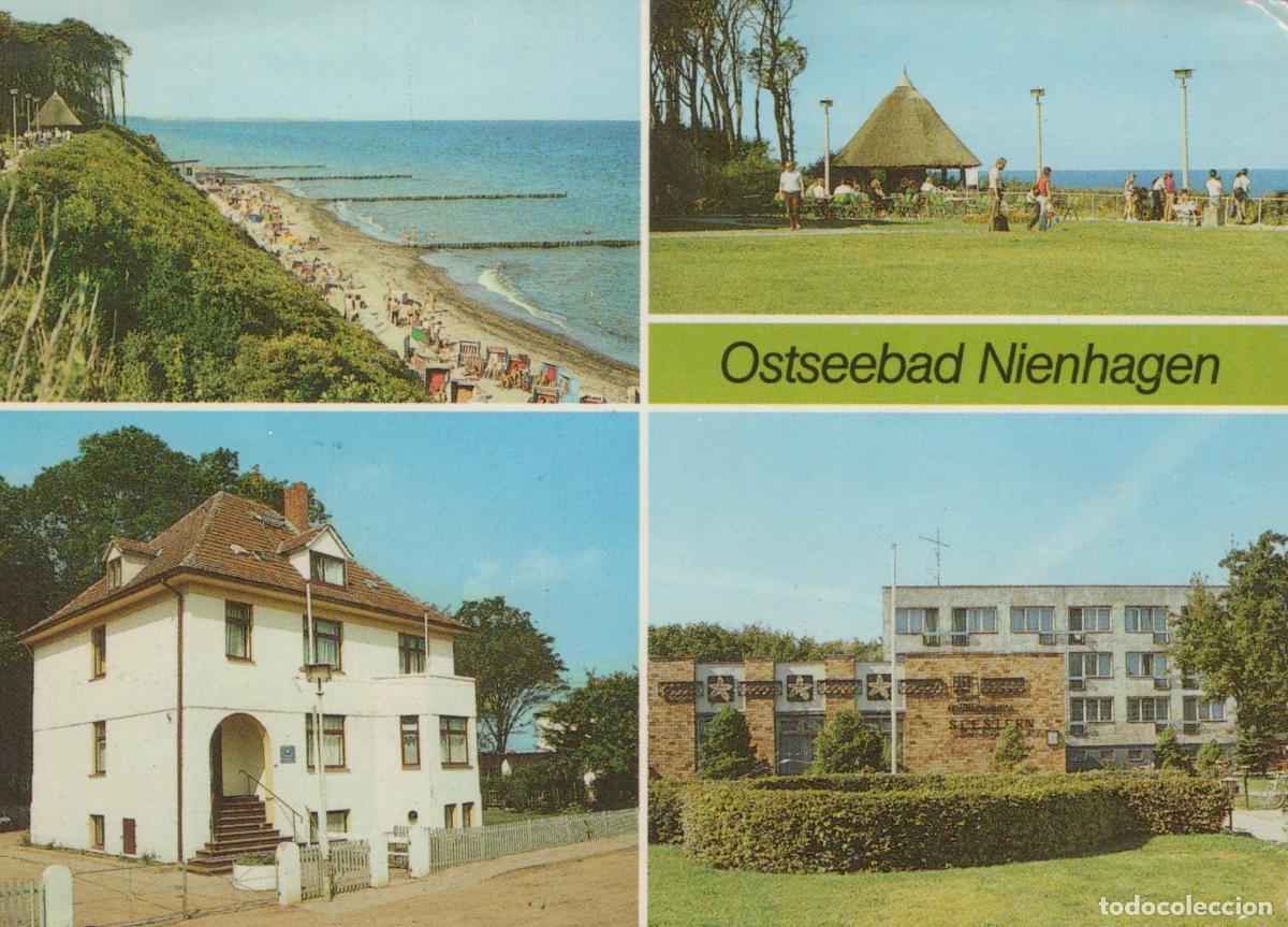 Postales: Germany Nienhagen Baltic Sea Resort Beach Cliff House and Seestern Hotel *YAS931