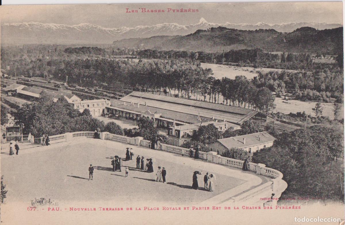 Postales: FRANCIA, PAU, TERRAZA DE LA PLAZA REAL &ndash; LF TOULOUSE &ndash; S/C
