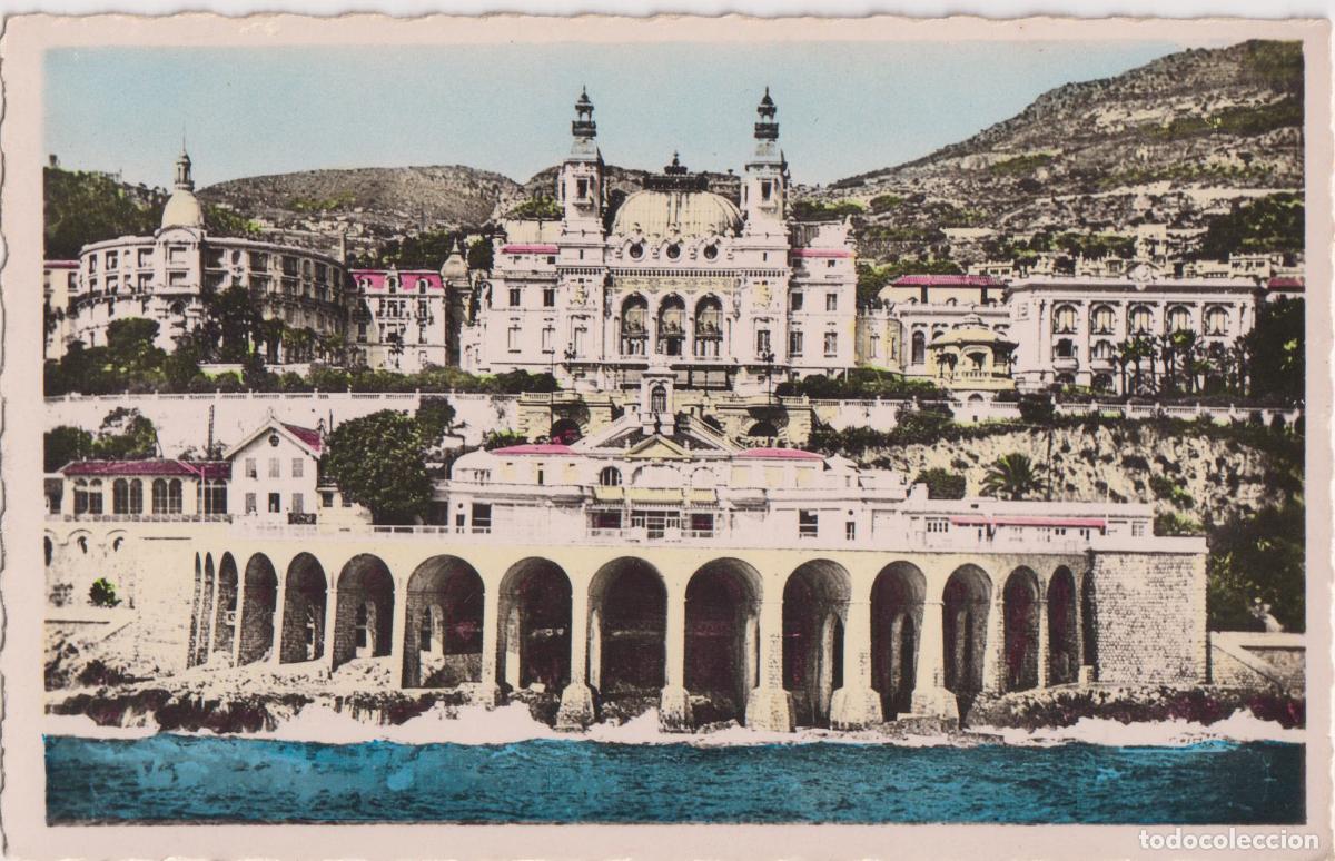 Postales: MONACO, MONTE-CARLO, LE CASINO ET L'HOTEL DE PARIS &ndash; EDITION LA CIGOGNE 1457 &ndash; S/C