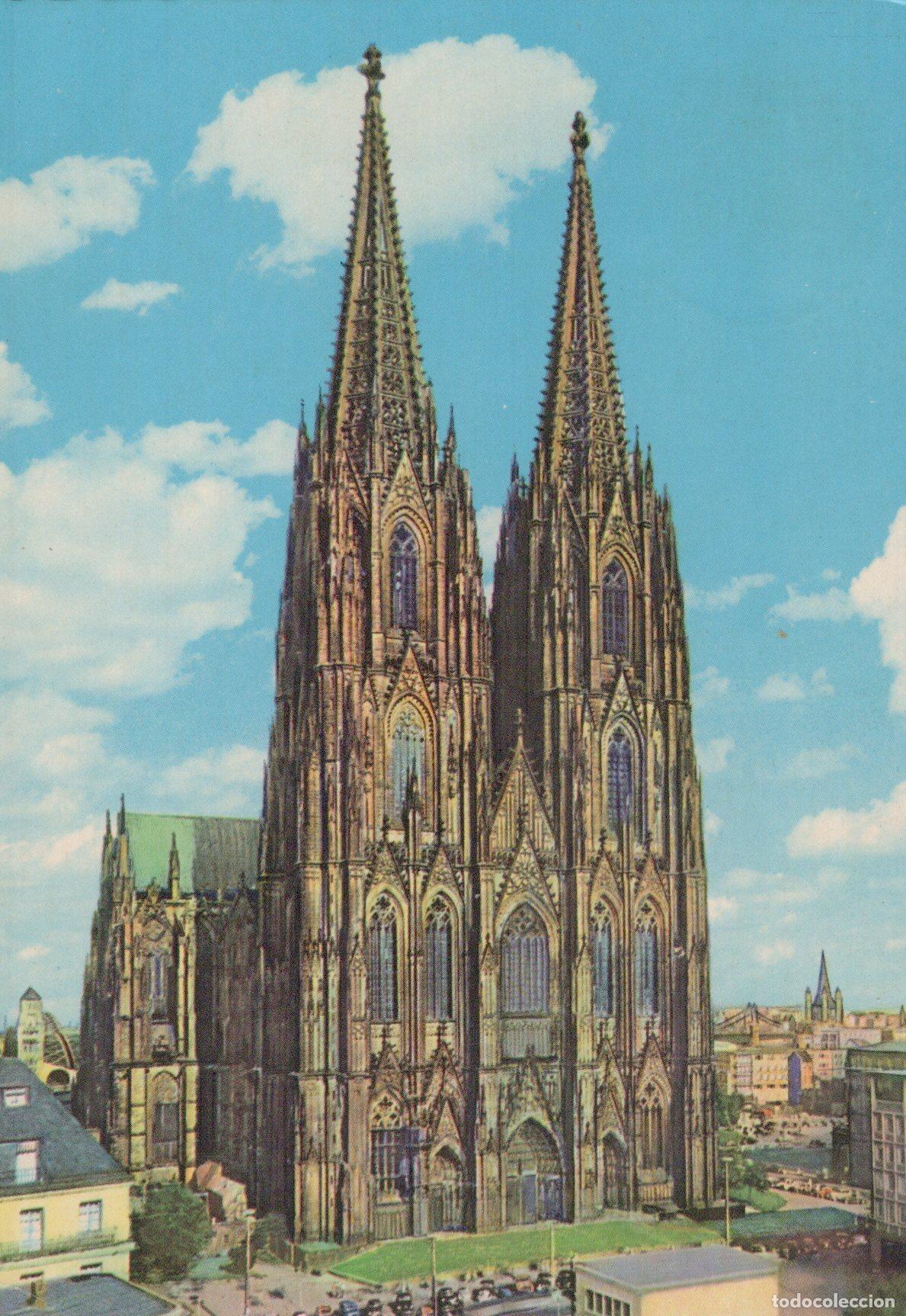 Cartes Postales: Germany Cologne Cathedral Gothic Architecture Church Cityscape *YAT191