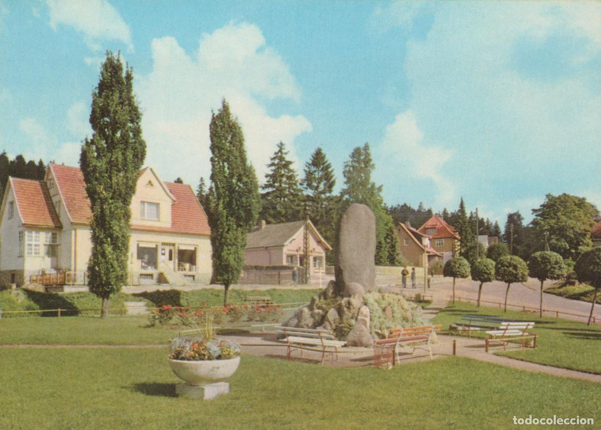 Cartoline: Germany Elend Kr Wernigerode Bahnhofstra&szlig;e Monument and Village Unposted *YAT072