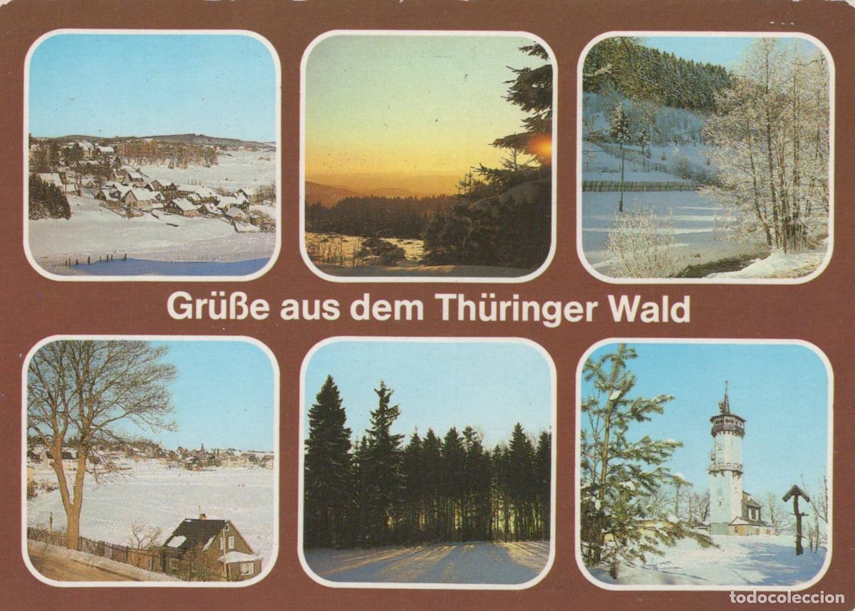 Postais: Germany Thuringian Forest Winter Landscape Villages and Observation *YAT080
