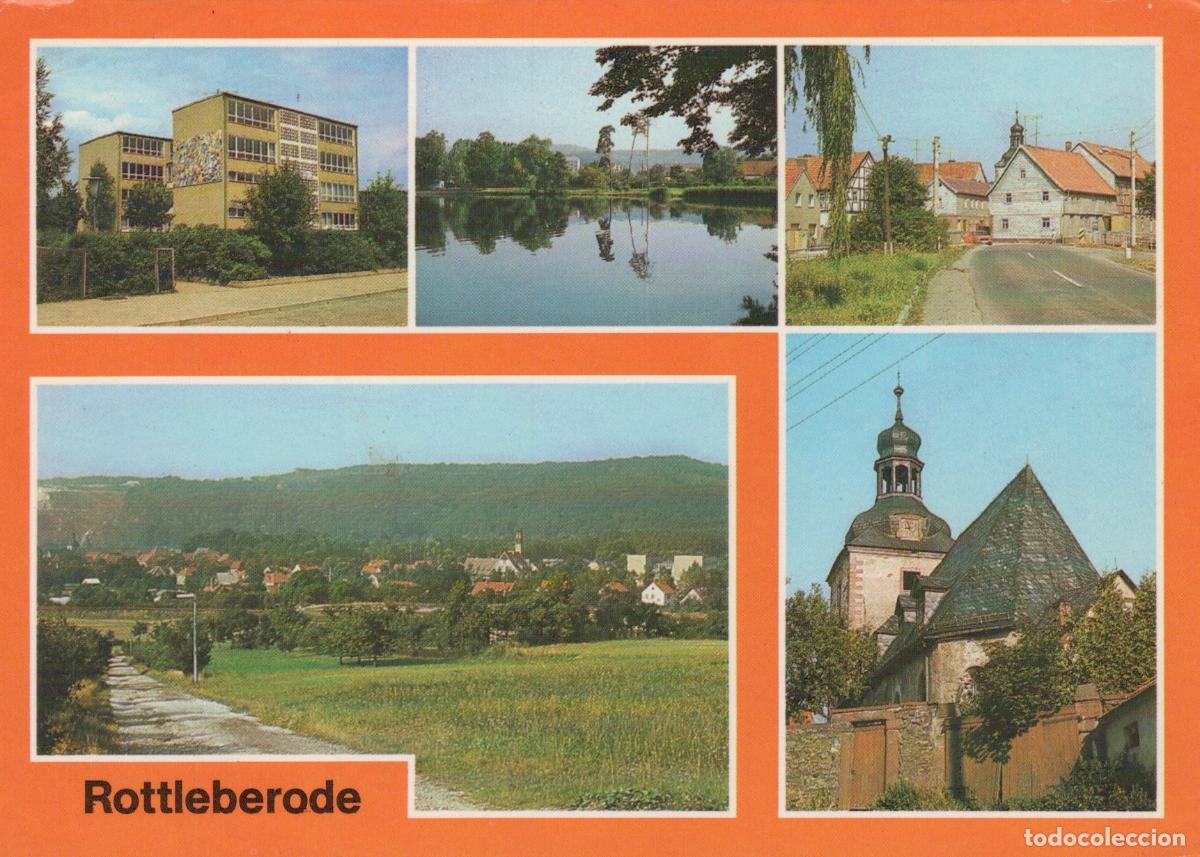 Cartoline: Germany Rottleberode Multi View Polytechnic Lake Street Church Unposted *YAT084