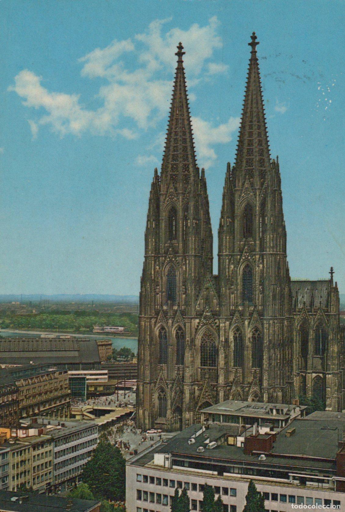 Postais: Germany Cologne Cathedral Gothic Architecture Cityscape Aerial View *YAT242