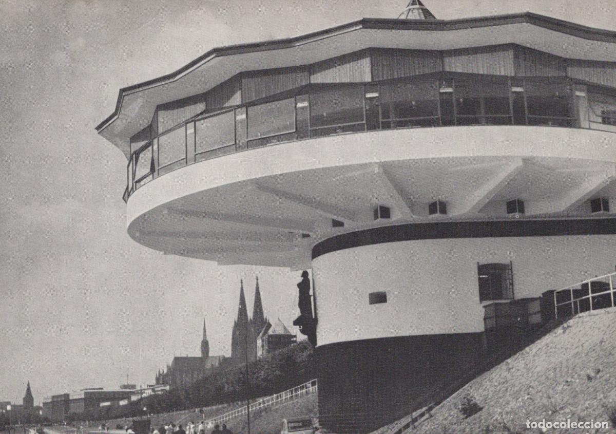 Postcards: Germany Cologne Die Bastei Restaurant On Rhine River With Unposted *YAT104