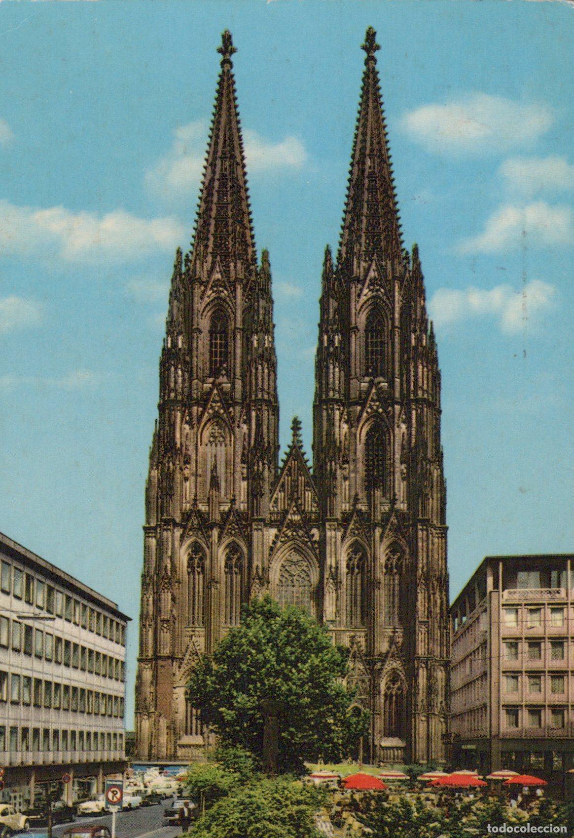 Cartes Postales: Germany Cologne Cathedral Gothic Architecture Cityscape *YAT258
