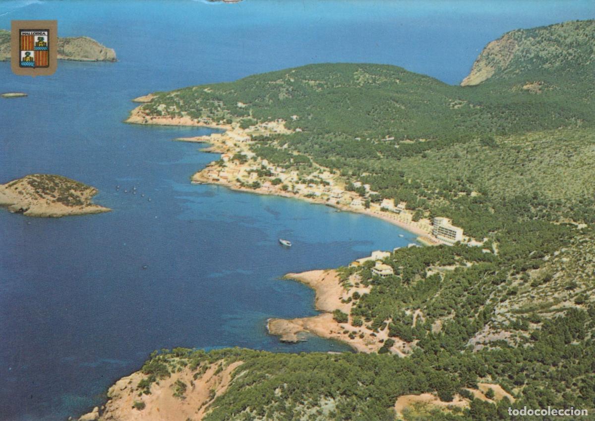 Postais: Spain Sant Elm Aerial View Dragonera Island Coastline Village *YAT009