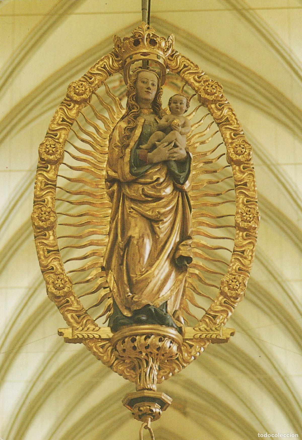 Postales: Germany Odenthal Altenberg Cathedral Madonna Child Flemish Ca Unposted *YAT269