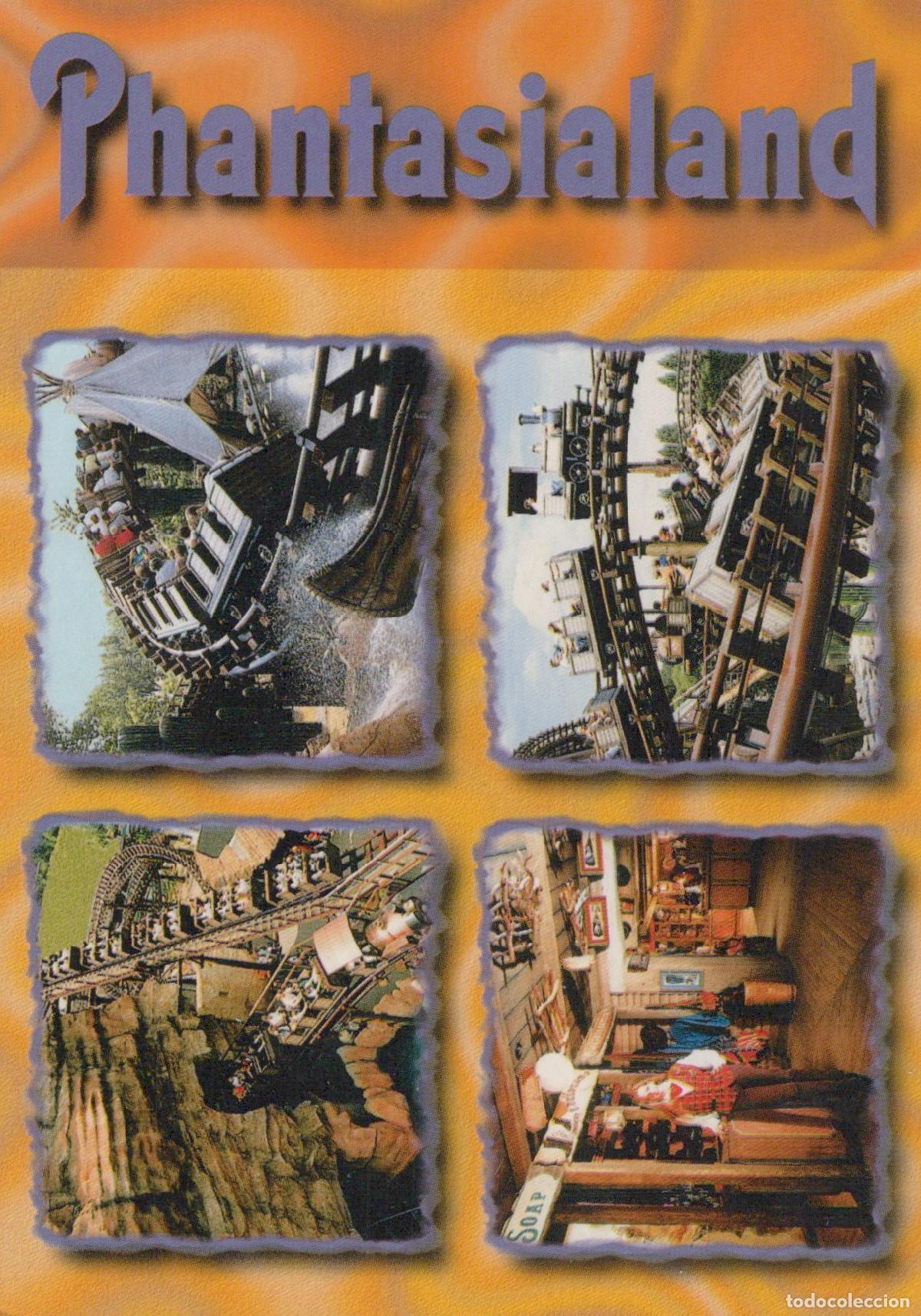 Postcards: Germany Br&uuml;hl Phantasialand Theme Park Roller Coasters Water Unposted *YAT274