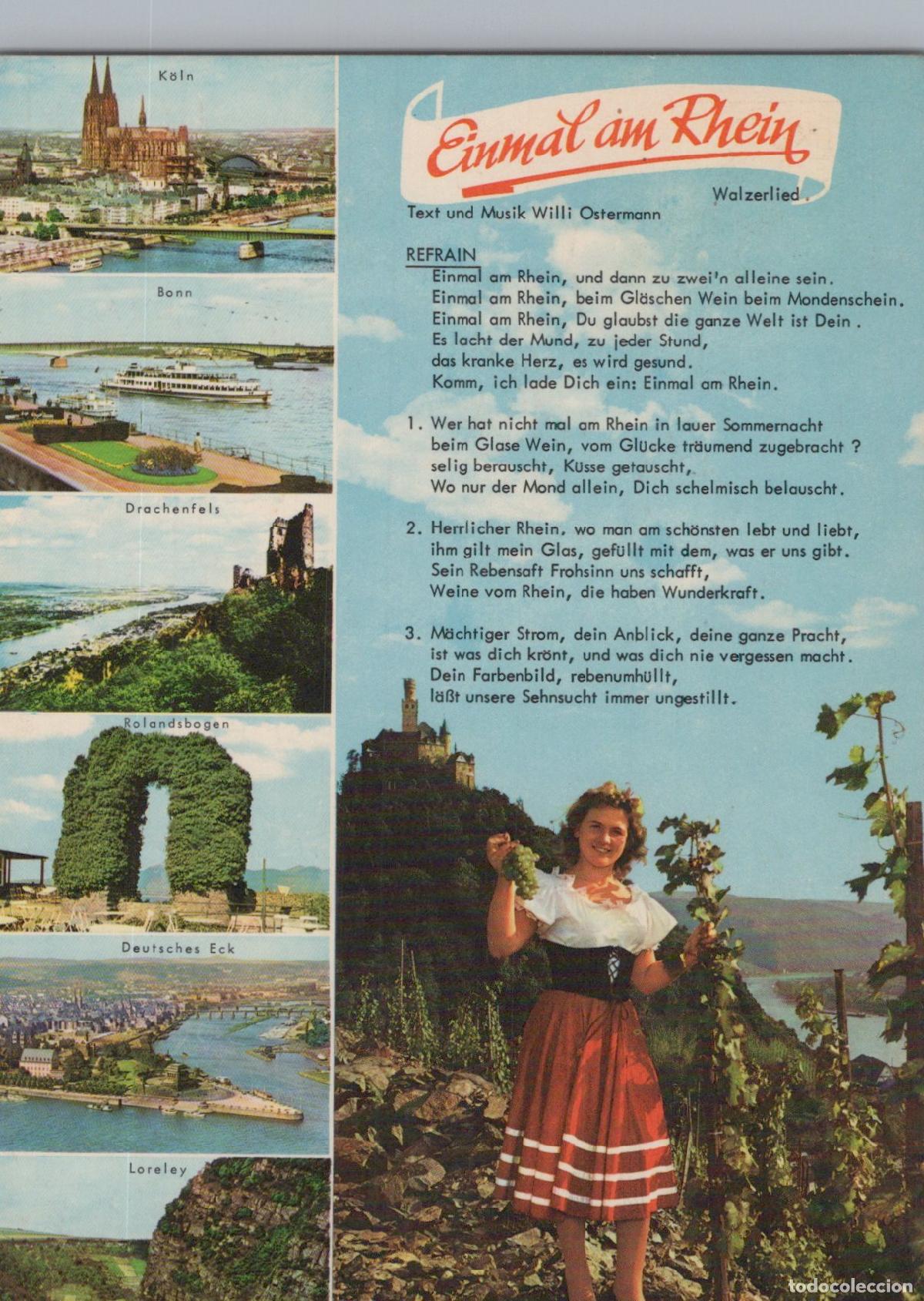 Postais: Germany Cologne Rhine River Valley Bonn Drachenfels Loreley Rolandseck *YAT154