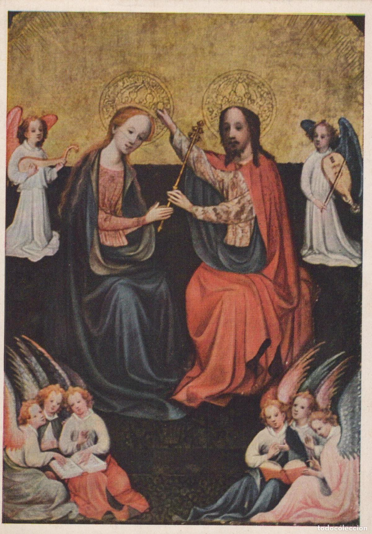 Postais: Germany Cologne Wallraf Richartz Museum Coronation of Mary Painting *YAT290