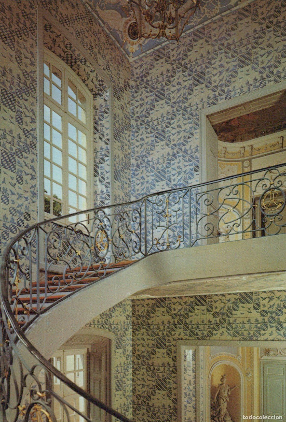 Postales: Germany Br&uuml;hl Schloss Falkenlust Palace Grand Staircase Interior *YAT317