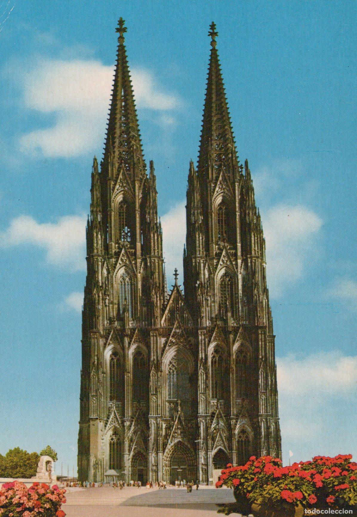 Cartes Postales: Germany Cologne Cathedral Gothic Architecture Historic Landmark *YAT120
