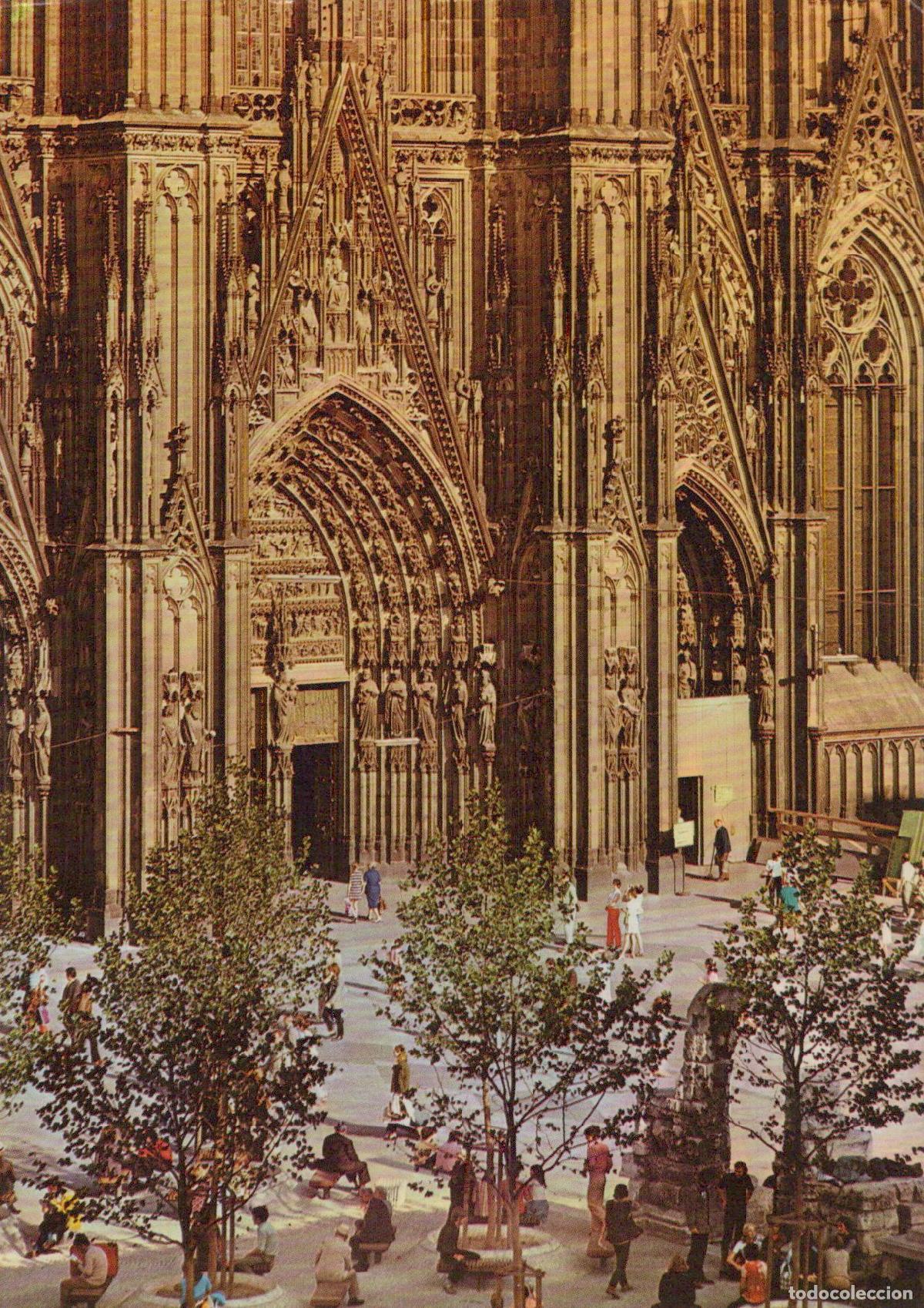 Cartes Postales: Germany Cologne Cathedral Main Portal Gothic Architecture Unposted *YAT227