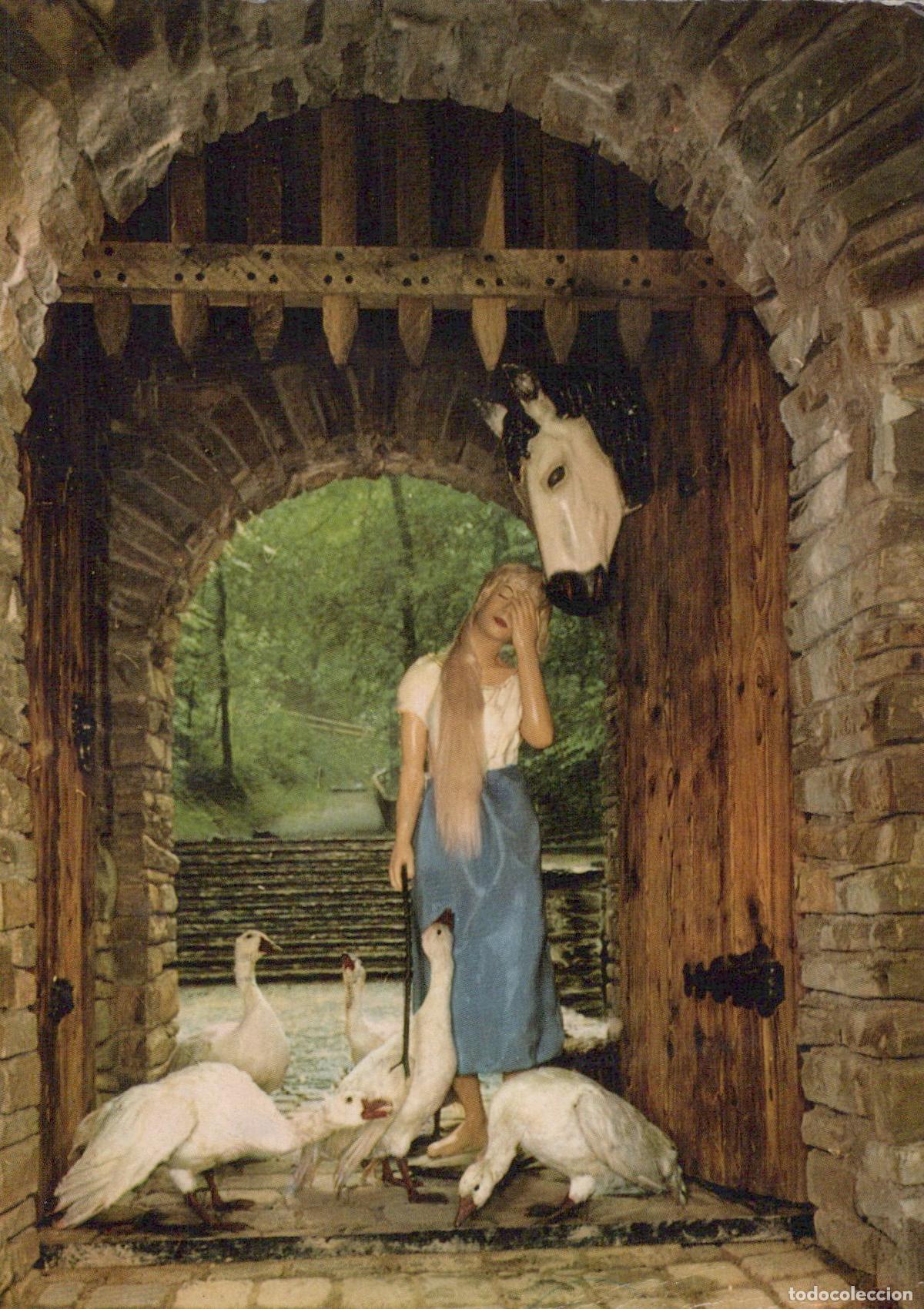 Postales: Germany Altenberg Goose Girl Fairy Tale Scene Terrassen Unposted *YAT332