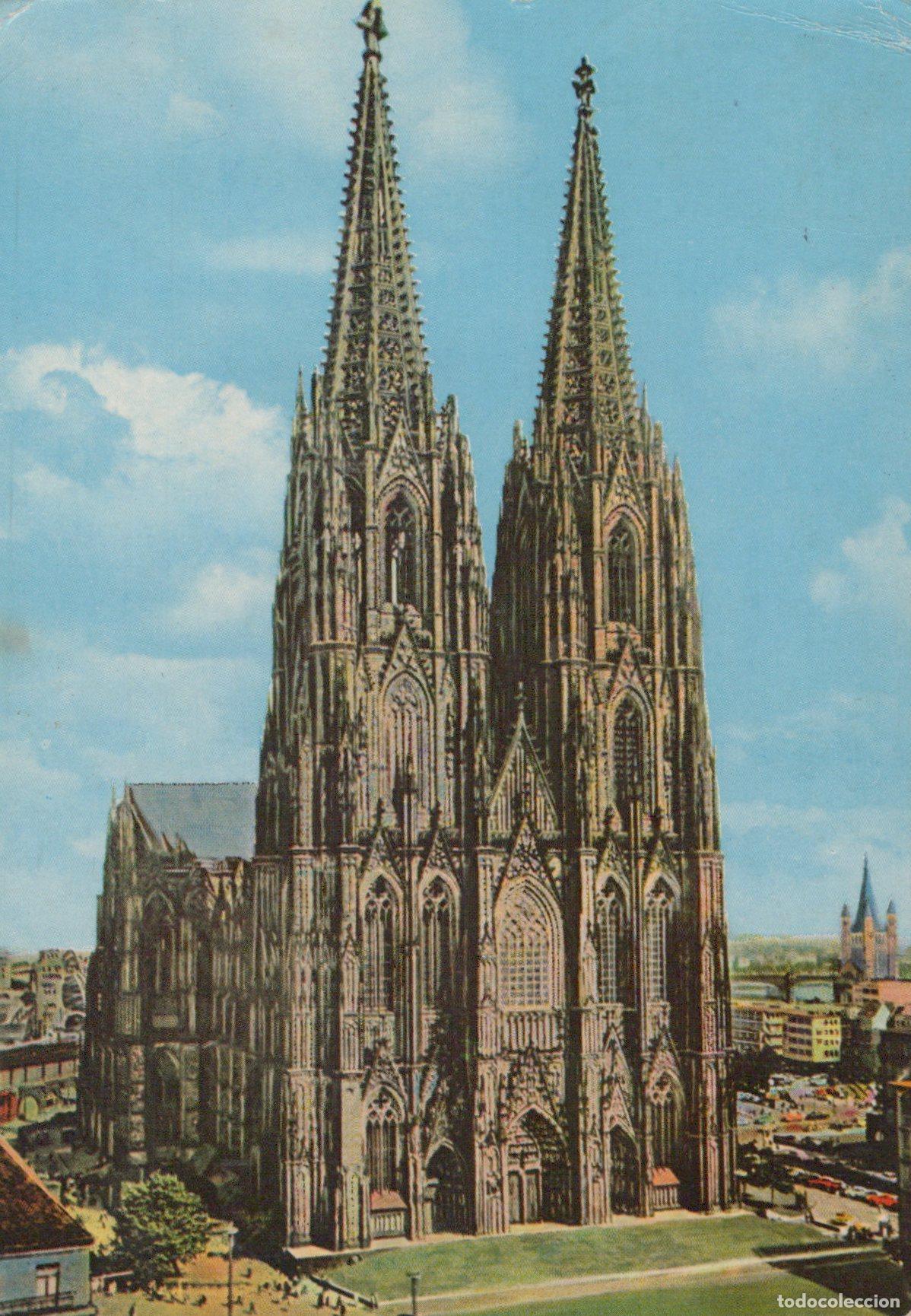 Postales: Germany Cologne Cathedral Hubert Knappe D&uuml;sseldorf Adersstra&szlig;e 57 *YAT130